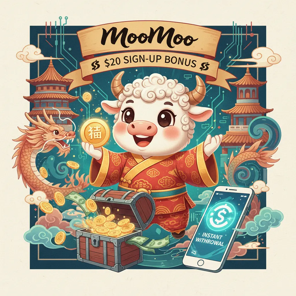 $20 sign up bonus instant withdraw - MooMoo